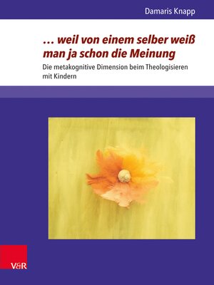 cover image of .weil von einem selber weiß man ja schon die Meinung